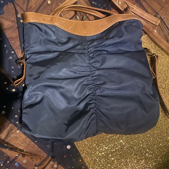 BRONTIBAY PARIS SATIN ITALIAN NYLON CROSSBODY Bag - Picture 2 of 11